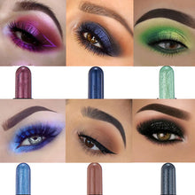 Load image into Gallery viewer, 1PC Sexy Black Double Head Glitter Eye Shadow Stick Matte Eyeshadow