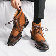Load image into Gallery viewer, Italian Ankle Boots Lace Up