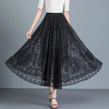 Load image into Gallery viewer, Lace Long Skirt