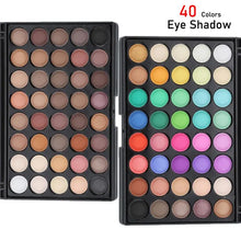 Load image into Gallery viewer, 40 Colors Eye Shadow Plate Nudes Matte Eyeshadow Palette