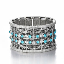 Load image into Gallery viewer, Ethnic Gypsy Elastic Bracelet Bangle