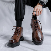 Load image into Gallery viewer, Men High-top Ankle Boots