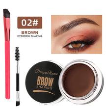 Load image into Gallery viewer, Multi-function Eyebrow Brush With Wild Eyebrows Cream Concealer Square