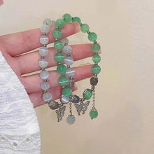 Load image into Gallery viewer, Blue Moonlight Stone Butterfly Bracelet