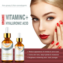 Load image into Gallery viewer, ENVISHA Face Serum Set Vitamin Whitening Hyaluronic Acid For Face