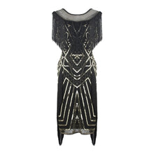 Load image into Gallery viewer, 1920s Gatsby Dress Downton Abbey Bridesmaid Elegant