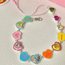 Load image into Gallery viewer, Fashion Colorful Heart Bracelet