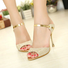 Load image into Gallery viewer, Fashion Beautiful High Heels Sandals