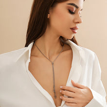 Load image into Gallery viewer, Long Snake Chain Necklace