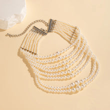 Load image into Gallery viewer, Elegant Imitation Pearl Beads Necklace