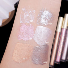 Load image into Gallery viewer, Glitter Sequins Liquid Eyeshadow Metallic Diamond