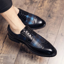 Load image into Gallery viewer, Leather Lace-Up Oxford Business Dress Shoes