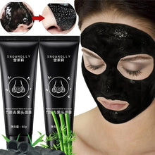 Load image into Gallery viewer, Bamboo Charcoal Blackhead Removal Face Mask Black Oil-Control Acne