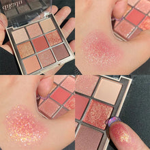 Load image into Gallery viewer, Eye Shadow Plate Earth Color Pearlescent