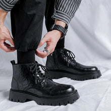 Load image into Gallery viewer, Men High-top Ankle Boots