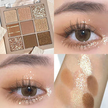 Load image into Gallery viewer, Eye Shadow Plate Earth Color Pearlescent