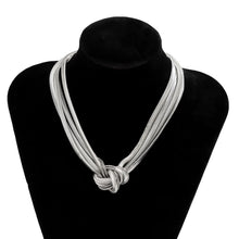 Load image into Gallery viewer, Chunky Chain Necklace Twisted