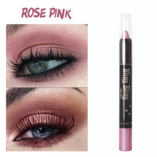 Load image into Gallery viewer, Glitter Eyeshadow Pencil Waterproof Matte