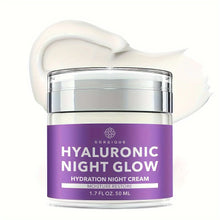 Load image into Gallery viewer, Hyaluronic Night Glow Restore Hydration Night Cream