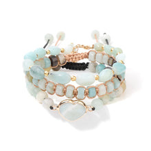 Load image into Gallery viewer, Natural Stone Tiger Eye Bracelet Women Round Beaded Healing Crystal