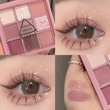 Load image into Gallery viewer, Eye Shadow Plate Earth Color Pearlescent