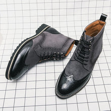 Load image into Gallery viewer, Italian Ankle Boots Lace Up