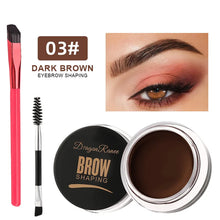 Load image into Gallery viewer, Multi-function Eyebrow Brush With Wild Eyebrows Cream Concealer Square