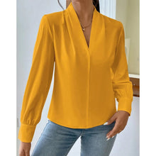 Load image into Gallery viewer, Elegant Office Lady Multi-color Pullover Shirt Long Sleeve