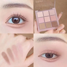 Load image into Gallery viewer, Eye Shadow Plate Earth Color Pearlescent