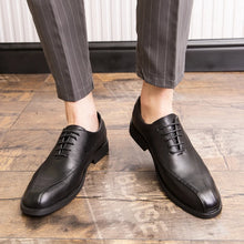 Load image into Gallery viewer, Men's Formal Wear Loafers Leather Shoes