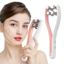 Load image into Gallery viewer, EMS Facial Massager Roller Microcurrent Face Lifting Machine V-Face