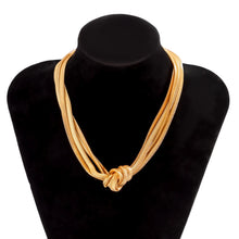 Load image into Gallery viewer, Chunky Chain Necklace Twisted
