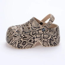 Load image into Gallery viewer, Colorful Thick Bottom Clogs Women's Sandals Chunky