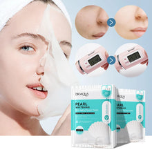 Load image into Gallery viewer, 10pcs BIOAQUA Pearl Anti-aging Whitening Facial Masks Moisturizing