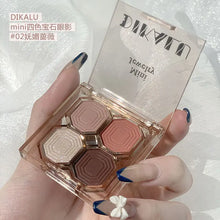 Load image into Gallery viewer, 4 Colors Pumpkin Eyeshadow Palette Professional Highlight Shimmer