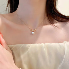 Load image into Gallery viewer, Elegant Delicate Pearl Pendant  Necklace