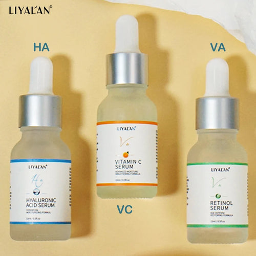 Anti Aging Wrinkle Retinol Facial Serum Vitamin C For Face Brightening