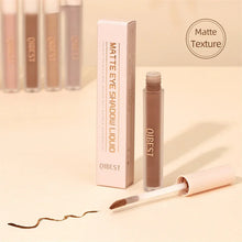 Load image into Gallery viewer, 8 Colors Matte Nude Eye Bronzer Liquid Eyeshadow