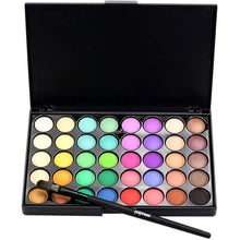 Load image into Gallery viewer, 40 Colors Professional Eyeshadow Palette