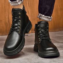 Load image into Gallery viewer, Casual Boots Genuine Leather Lace Up