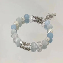 Load image into Gallery viewer, Fashion Crystal Heart Star Chain Bracelet