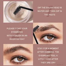 Load image into Gallery viewer, Multi-function Eyebrow Brush With Wild Eyebrows Cream Concealer Square