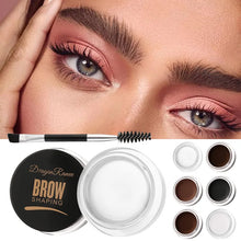 Load image into Gallery viewer, Multi-function Eyebrow Brush With Wild Eyebrows Cream Concealer Square