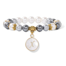 Load image into Gallery viewer, Fashion Shell Beads Bracelet Women A-Z Initial Letter Bracelet