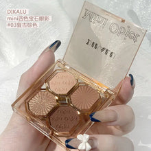 Load image into Gallery viewer, 4 Colors Pumpkin Eyeshadow Palette Professional Highlight Shimmer