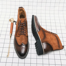 Load image into Gallery viewer, Italian Ankle Boots Lace Up