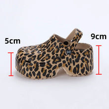 Load image into Gallery viewer, Colorful Thick Bottom Clogs Women's Sandals Chunky