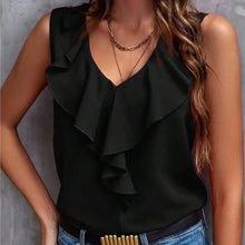 Load image into Gallery viewer, Elegant Rose Red Pullover Top