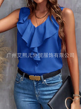 Load image into Gallery viewer, Elegant Rose Red Pullover Top