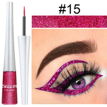 Load image into Gallery viewer, Glitter Liquid Eyeliner Pen Pearlescent Sequins Diamond Bright Shining